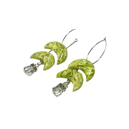 lime  earrings AIE00136