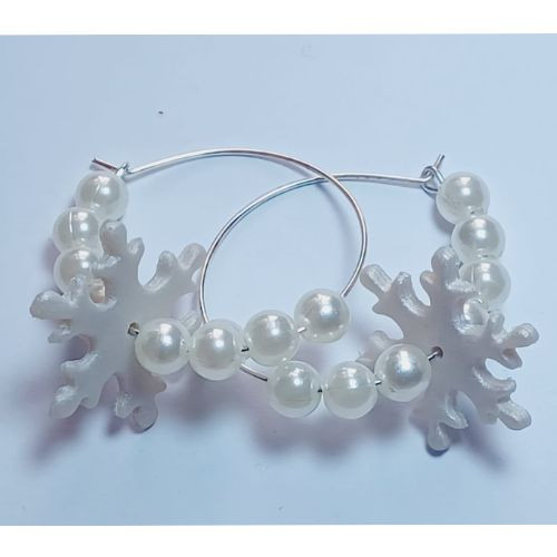Christmas snowflakes Earring AIE00051
