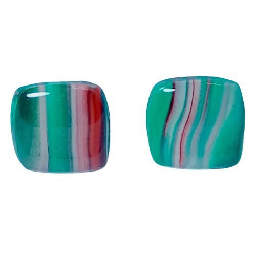 Abstract square studs AIE00060B