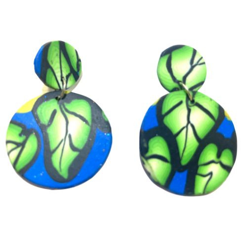 Bright & leafy earring -AIE00041